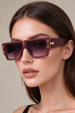 Bold Square Statement Sunglasses
