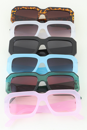 Bright Summer Cubic Sunglasses