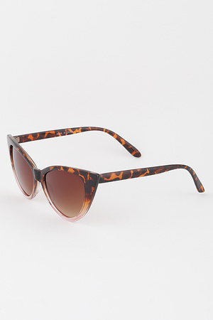 Leo Gradient Cateye Sunglasses