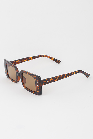Double Bolted Box Sunglasses