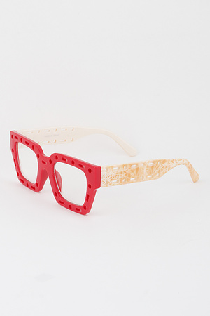 Multi Shape Cut Frame Optical Glasses