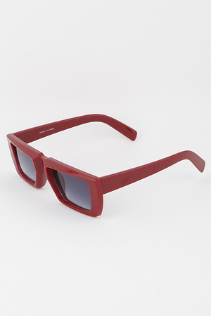 Modern Boxy Cut Square Sunglasses