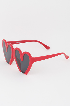 Doodle Hearts Sunglasses