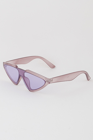 Retro Bright Triangle Sunglasses