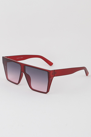Straight Box Gradient Sunglasses
