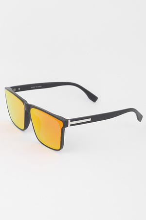 Polycarbonate Reflective Lens Sunglasses