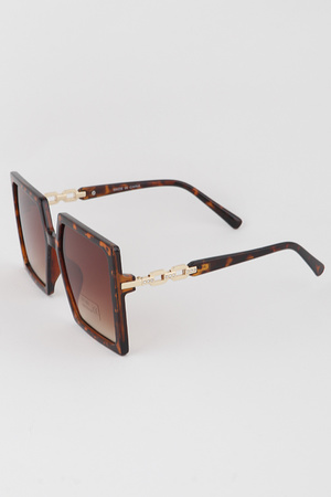 Link Chain Butterfly Sunglasses
