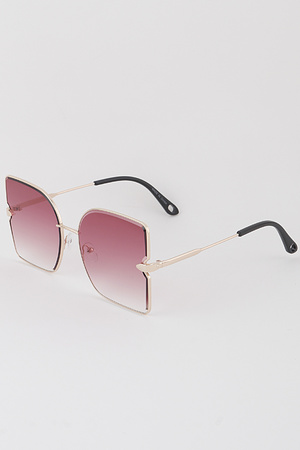 Minimal Gradient Butterfly Sunglasses