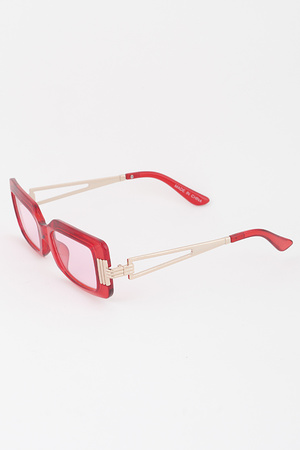 Retro Triangle Bar Sunglasses