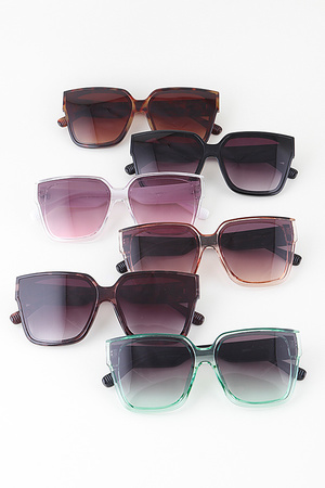 Two Toned M Heart K Sunglasses