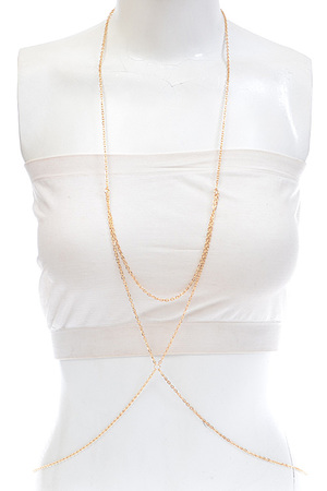 Criss Cross Simple Body Chain