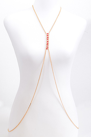 Simple Body Chain With Beads