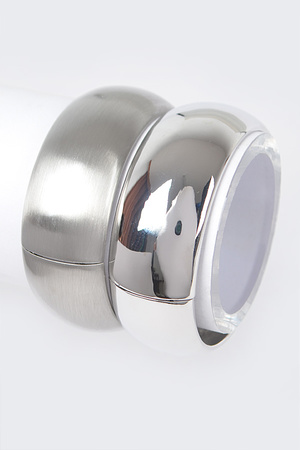 Two Set Metal Bangle Bracelet