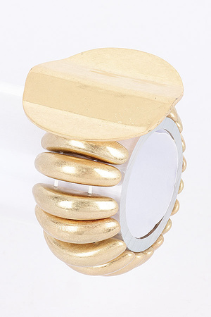 Alloy Casting Stretch Bracelet