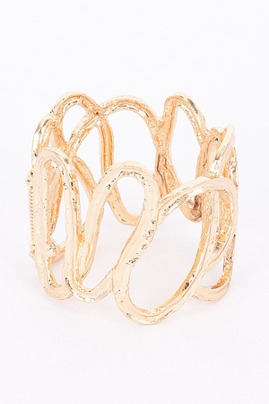 Alloy Casting Stretch Bracelet