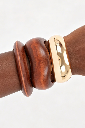 Multi Mixed - Material Bracelet