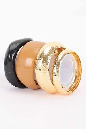 Multi Mixed - Material Bracelet