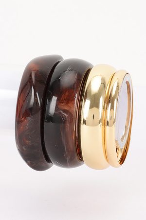 Multi Mixed - Material Bracelet