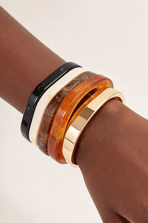 Multi Mixed - Material Bracelet