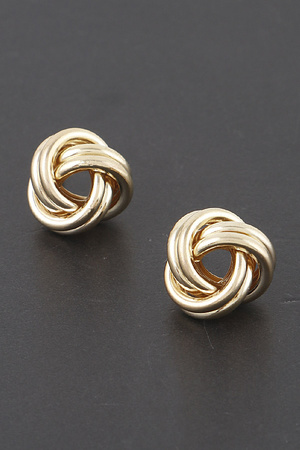 Double Twisted Knot Earrings