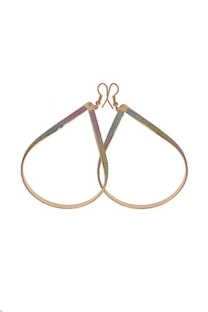 Teardrop Cutout Dangle Earring