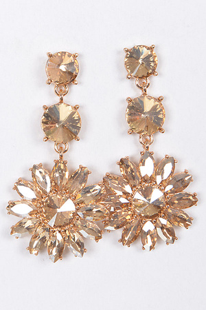 Dainty Crystal Rhinestone Earrings