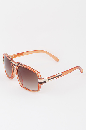 Modern Gradient Aviator Sunglasses