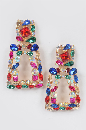 Luxury Cluster Shine Earrings.