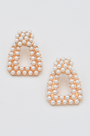 Pearl Beads Stud Earring.