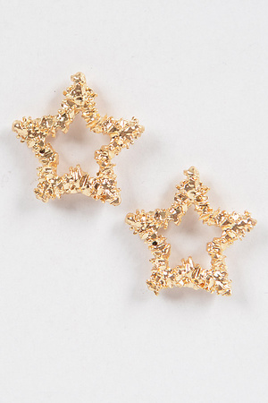 Glitter Star Shape Earrings