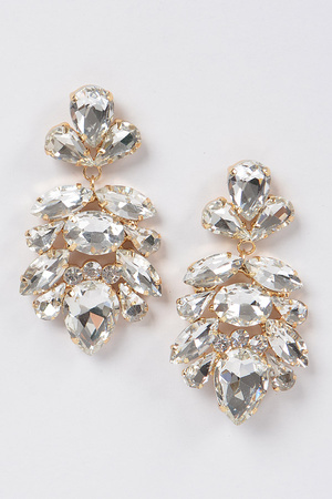 Multi Stone Party Earring