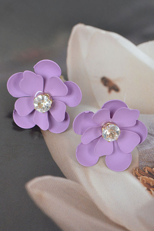 Colorful Flower Earrings
