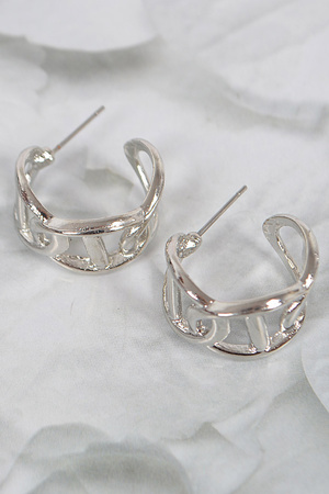 Chain Hoop Earring