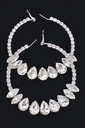 Rectangle Daggle Earring