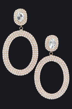 Rhinestone Daggle Earring