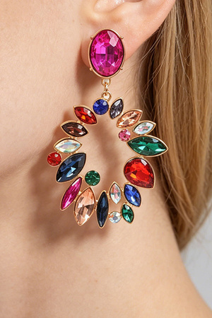 Rhinestone Earring