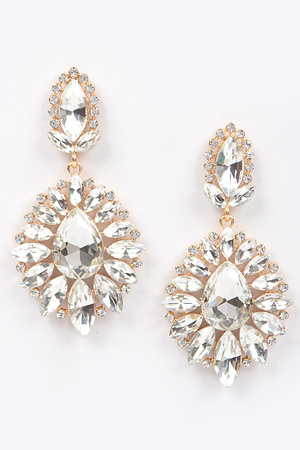 Rhinestone Dangle Earring