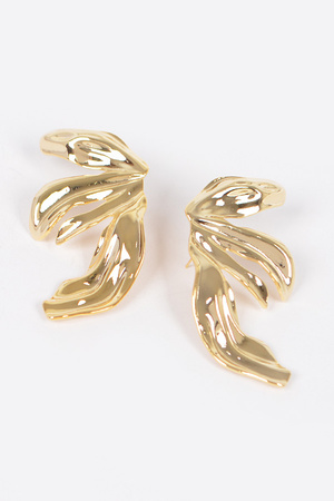 Metal Gold Plated Earring