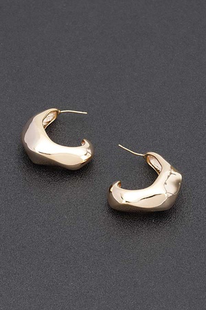 Metal Vintage Hoop Earrings