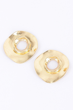 Gold Plated Metal Earring