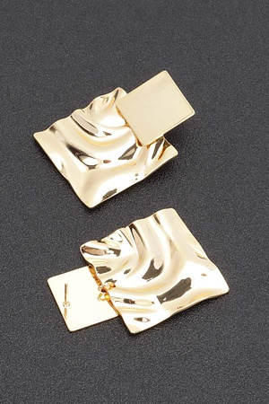 Gold Plated Metal Earring