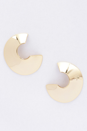 Gold Plated Metal Earring