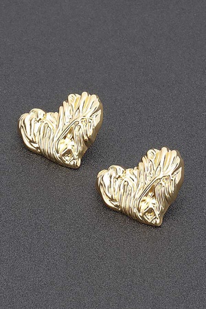 Gold Plated Metal Earring