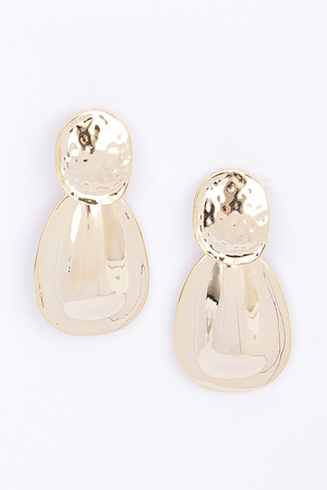 Gold Plated Metal Earring