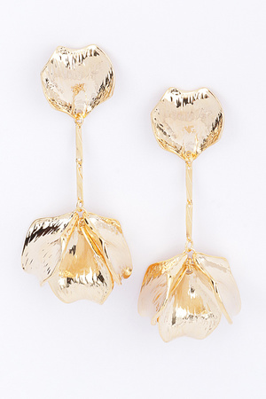 Gold Plated Metal Earring