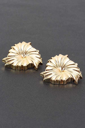Gold Plated Metal Earring