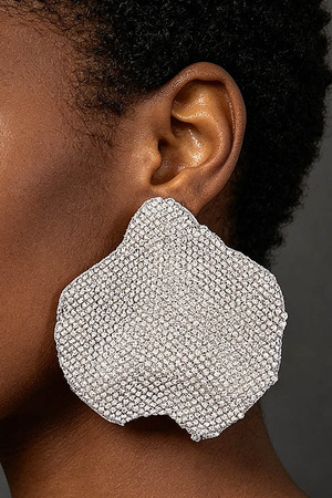 Irregular Pearl Stud Earrings
