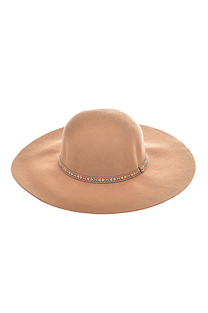 Classic Fedora with Western Ribbion Detail
