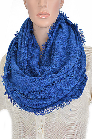 Warmly Knitted Infinity Scarf