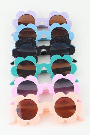 KIDS Bright N Cute Flower Sunglasses
